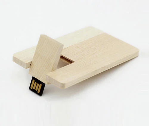 Wholesale Wooden Stick Memory 4GB 8GB 16GB 32GB Storage OTG Flash Drives USB Menory Card