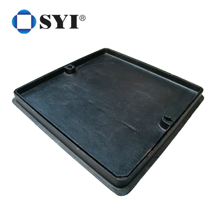 Good Smooth A15 B125 C250 D400 E600 F900 En124 Ductile Iron Recessed Manhole Cover and Frame