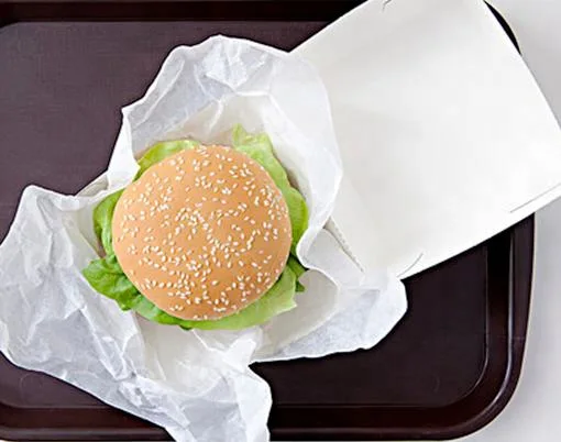 Grease and Oil Proof Cheap White Sandwich Burger Wrapping Package Paper for Food Packaging