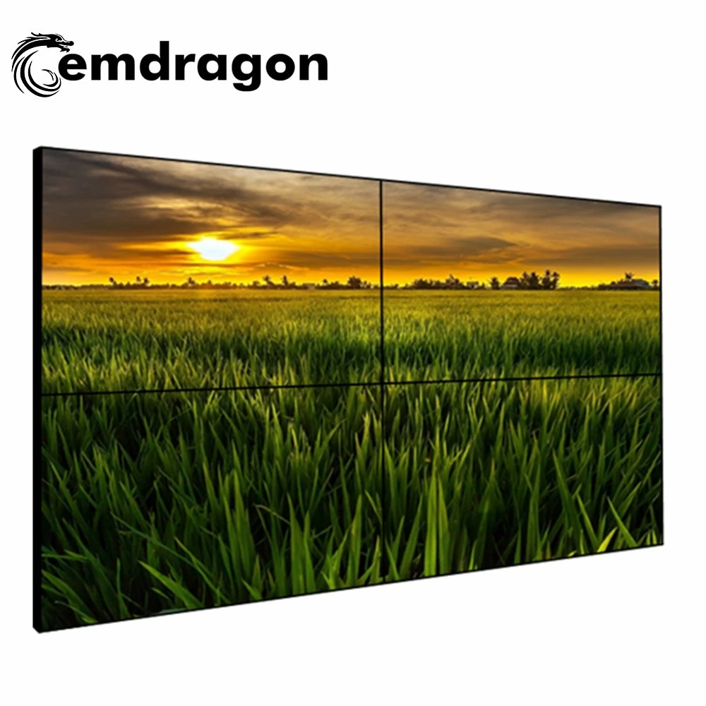 2X2 Video Wall 46 Inch All in One PC LED Digital Signage 1080P HD All in One PC Auto Play Monitor (1920X1080 resolution)