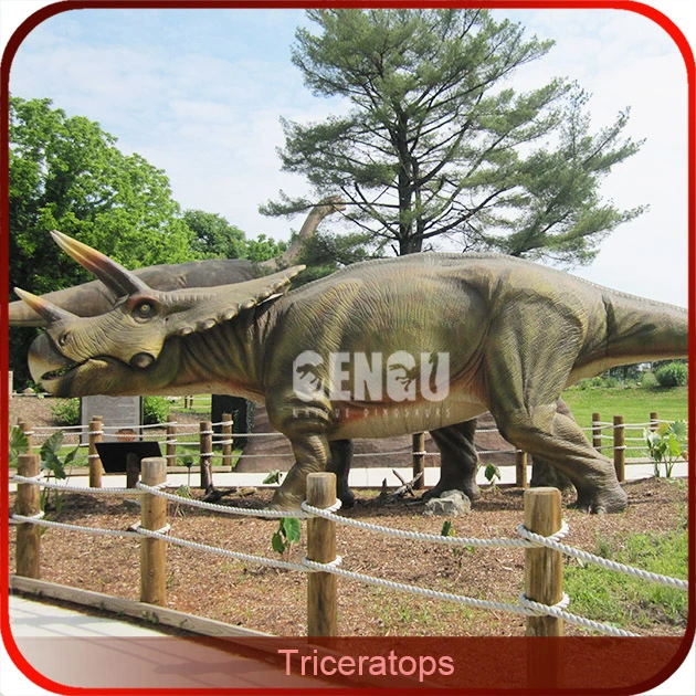 Gengu Amusement Park Life Size Animatronic Dinosaur