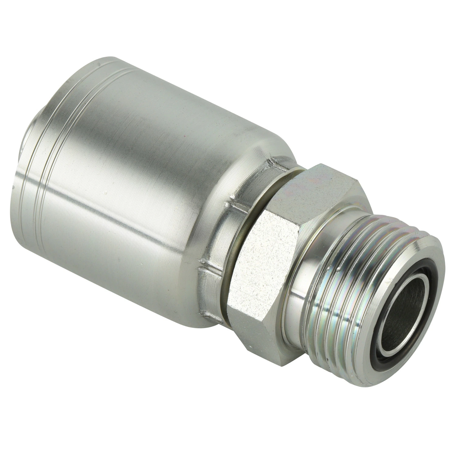 Stainless Hydraulic One-Piece Hose Fitting