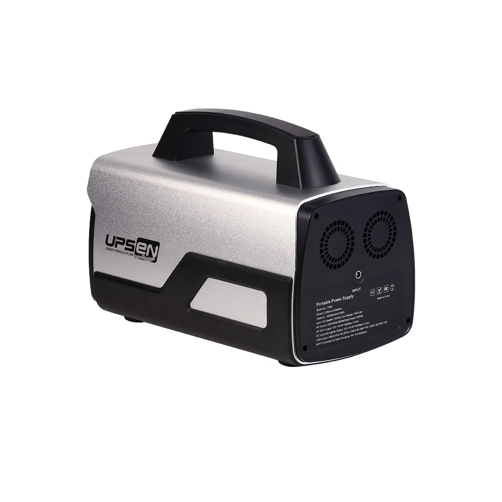 Generador Solar de emergencia de 500 vatios con batería recargable ligera para camping 500W Outdoor 110V 220V Estación de energía portátil