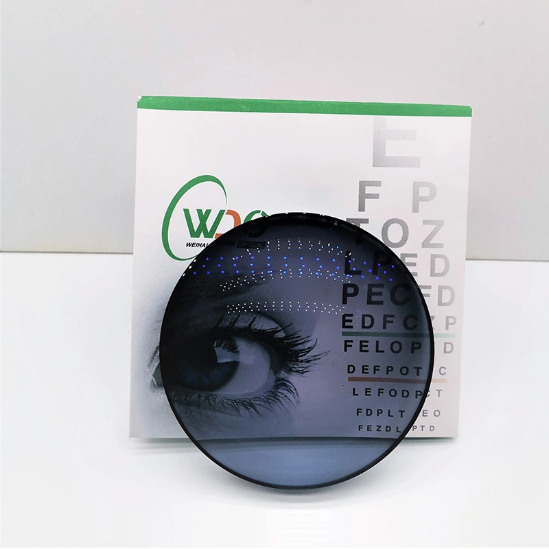 Fast Change Sunglasses Lens 1.56 Photochromic Photogrey Optical Eyeglass Lenses Made in China