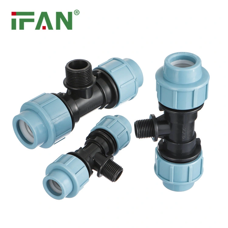 ISO Black and Blue Color Gi Pipe Fittings Plastic Fitting