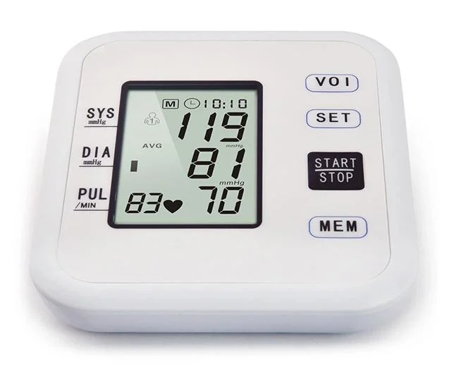 CE& FDA Blood Pressure Monitor Made in China Blood Pressure Monitor with Built-in Battery