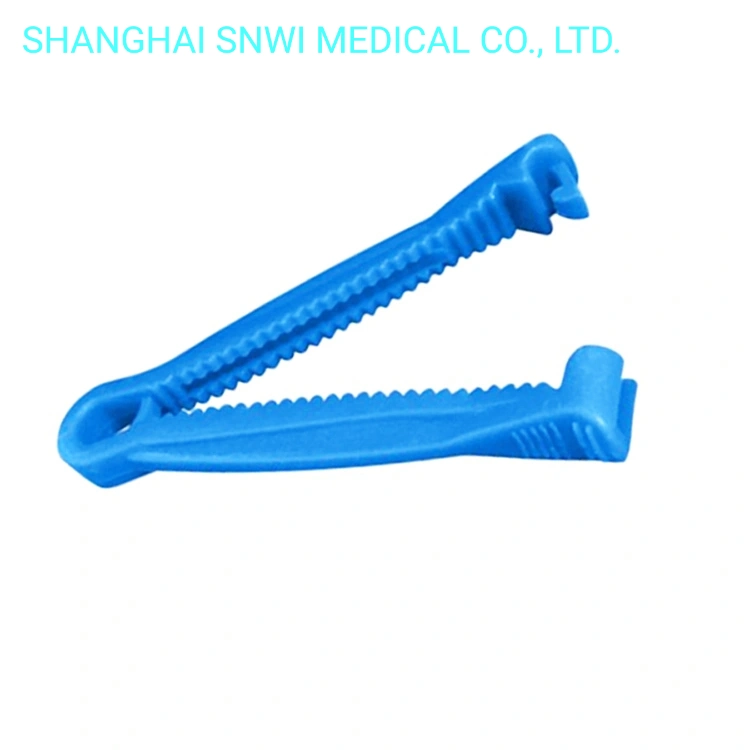 Medical Disposable Sterile Plastic Umbilical Cord Clamp Cutter with CE ISO