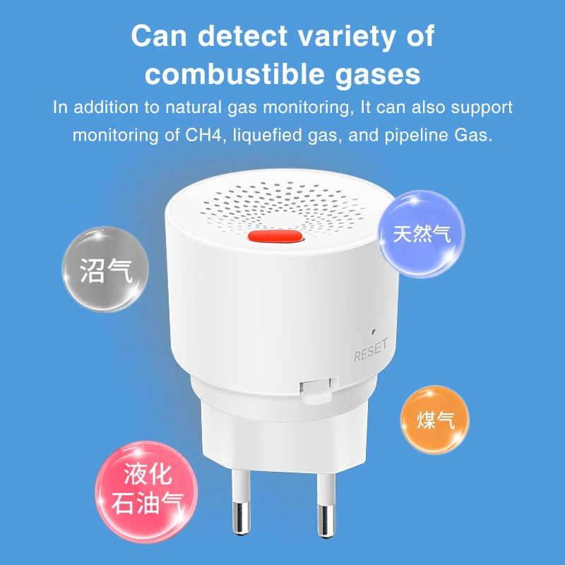 Tuya Zigbee WiFi Natural Gas Sensor Combustible Household