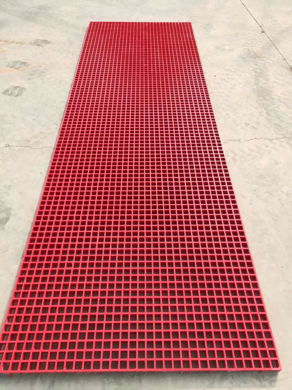 FRP Plastic Drain Cover Grating High quality/High cost performance  Fiberglass Floor Grating