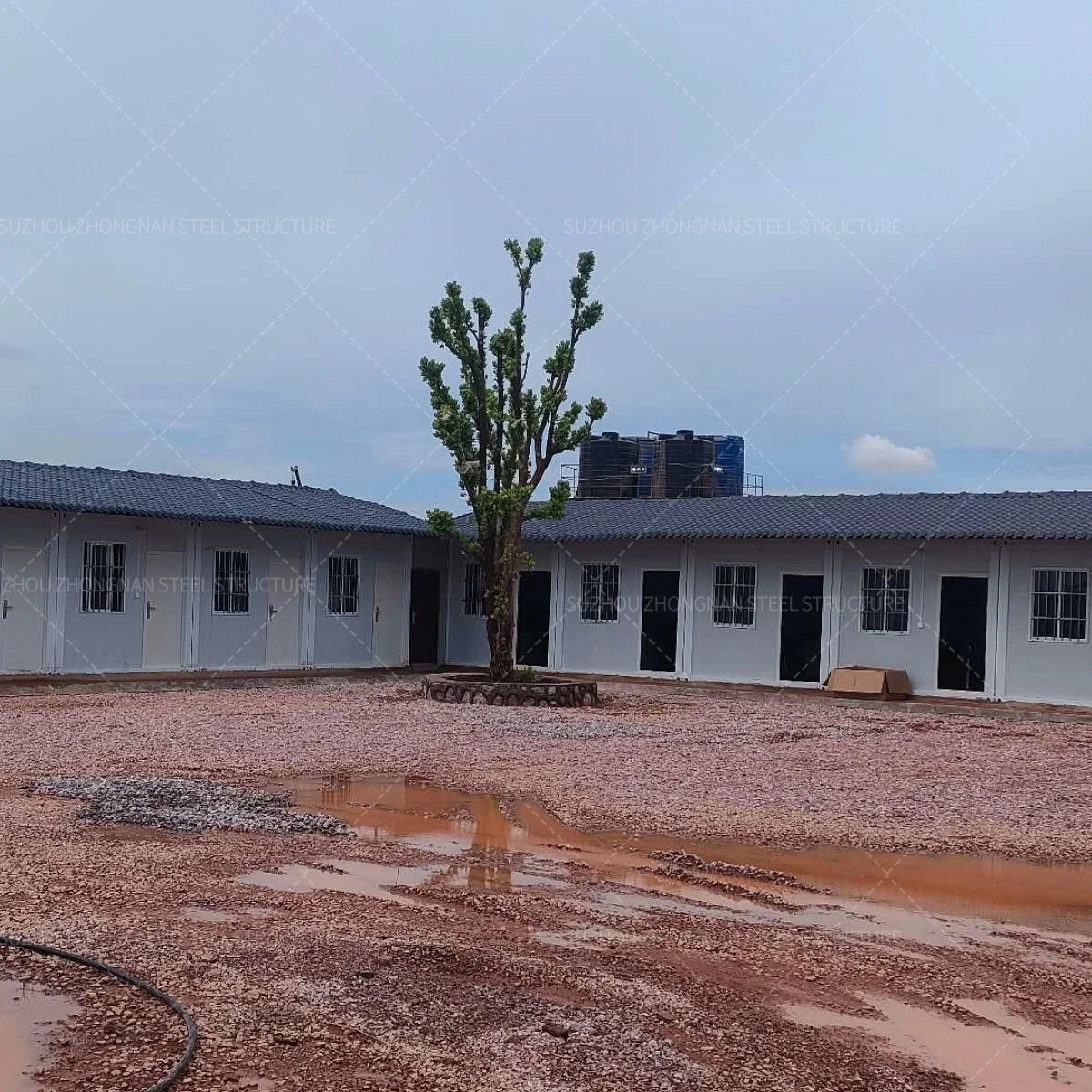 Affordable Cheap Steel Frame Modern Prefab Homes Office/Staff Quarters for Sale