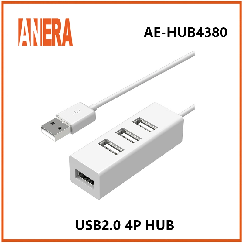 Mini High Speed USB 2.0 4 Port Hub