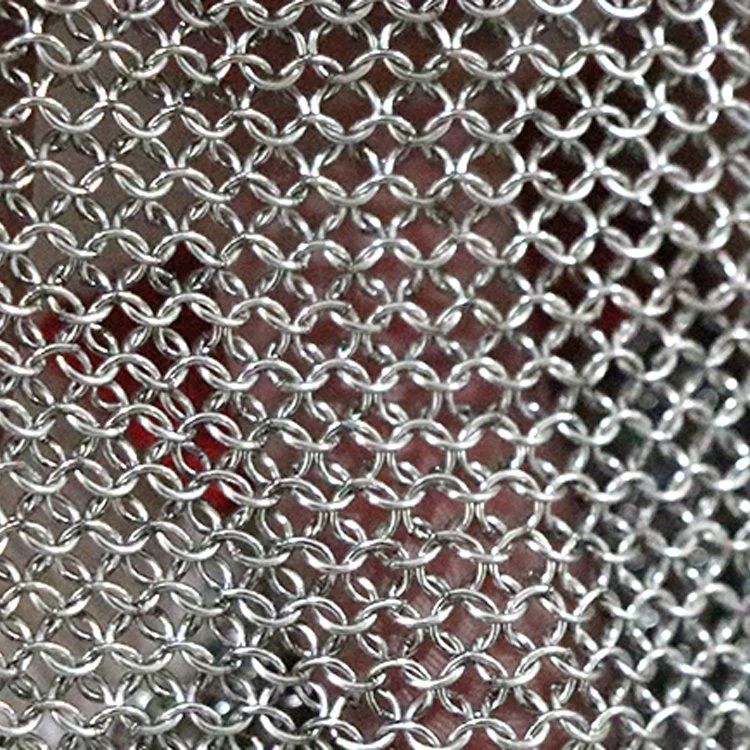 Stainless Steel Cut Resistant Product Metal Chainmail Anti Cut Meat Cutting