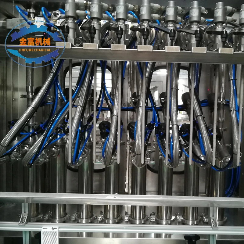 Equipo para el proceso de bebidas Máquinas de empaque de botellas de llenado de cerveza de trigo JF-Gx650-6