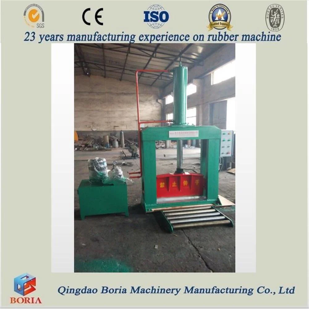 China Single Knife Hydraulic Rubber Bale Cutting Machine