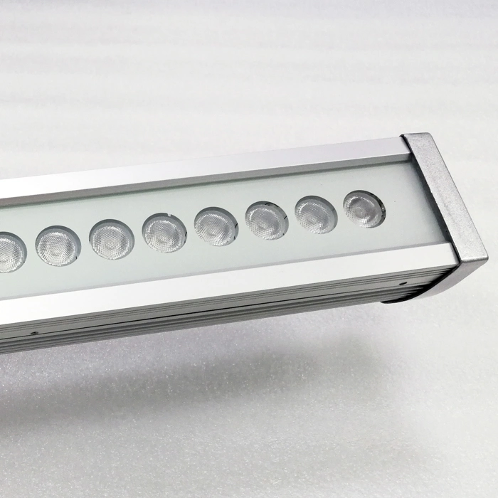 IP67 Outdoor RGB LED Lights Linear Wall Washer for Facade Lighting