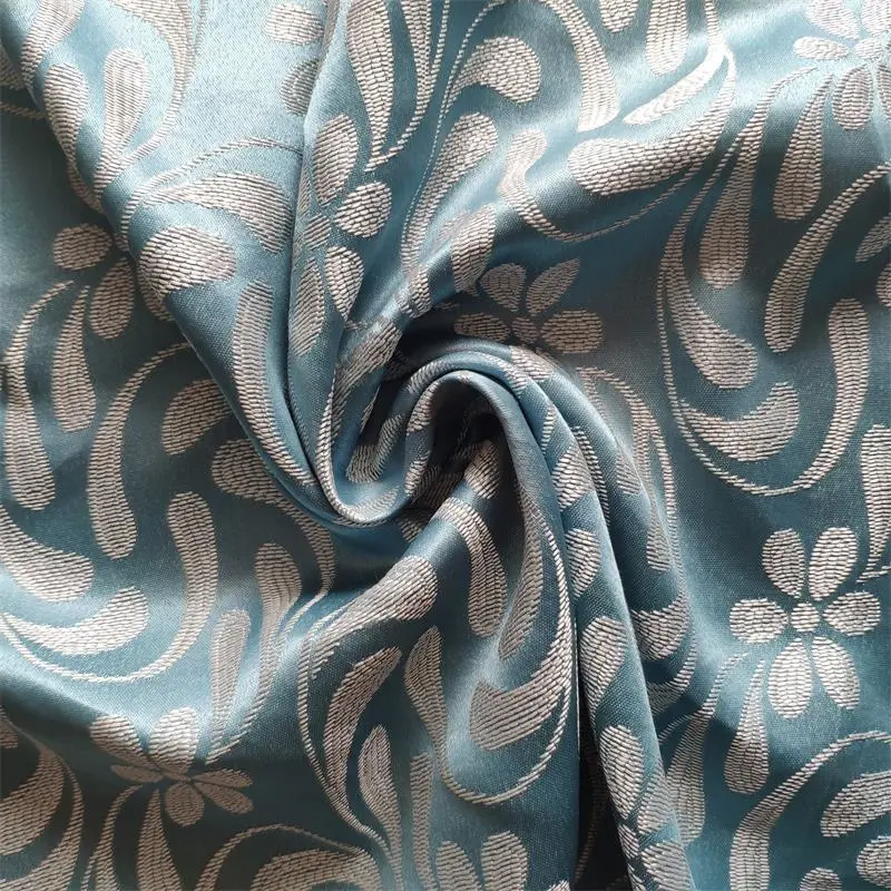 Favorable Cost Polyester Jacquard Curtain Fabric Wholesale/Supplier Jacquard Window Curtain