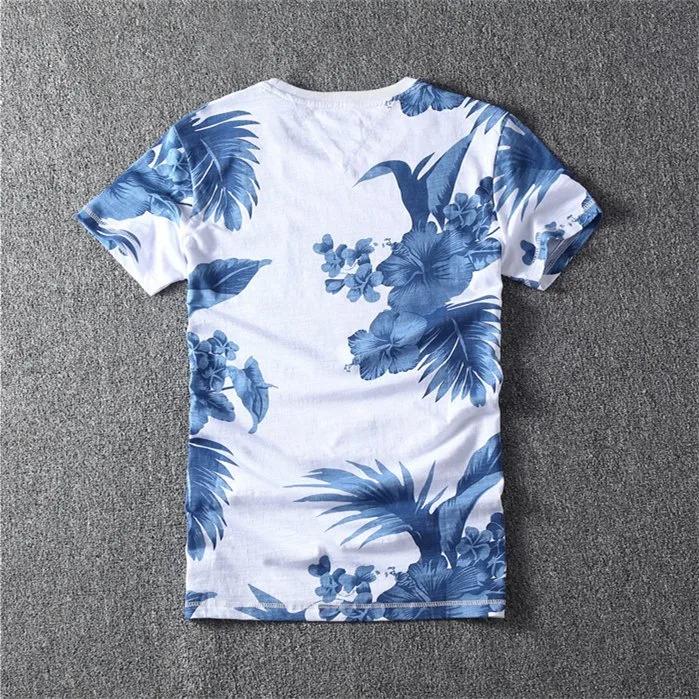 Hot Sale Custom Water Printing 100% Cotton Men&prime; S T-Hirts