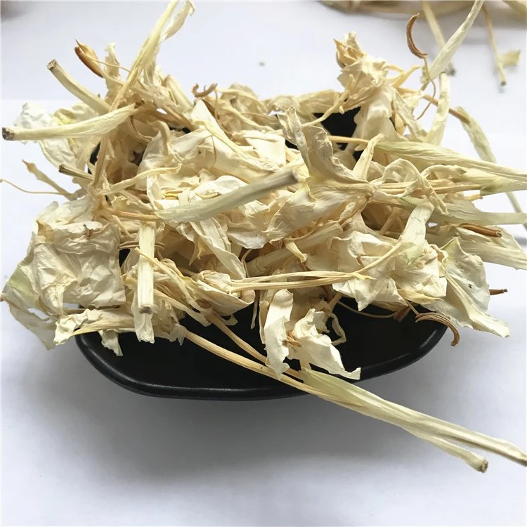 Ye Jiang Hua Bulk Ginger Flavor Dried White Garland-Lily Flower Tea