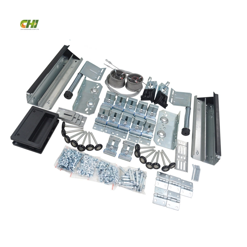 Automatische Roll-up Industrie Garage Tür Hardware Fitting Edelstahl Verzinkte Halterung Kabeltrommel Hardware Kits Lieferant