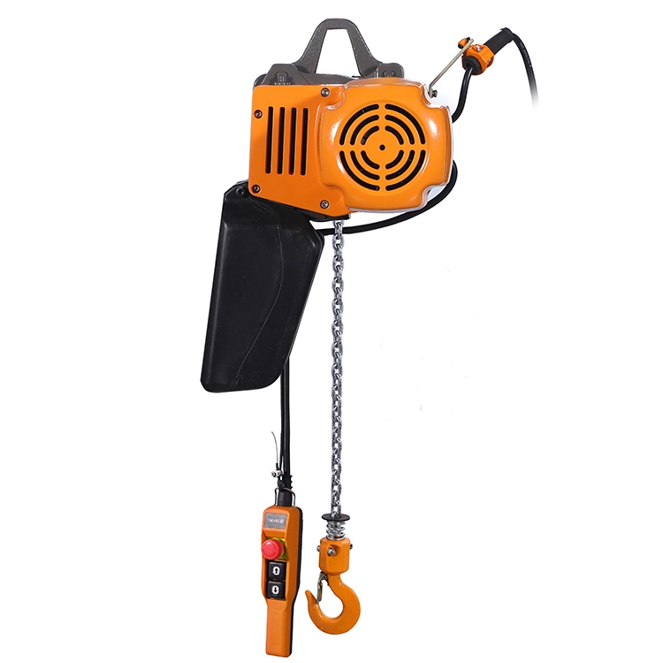 EQ-0.5-01I Factory Direct 0.5 Ton Fixed Type Electric Chain Hoist with Hook