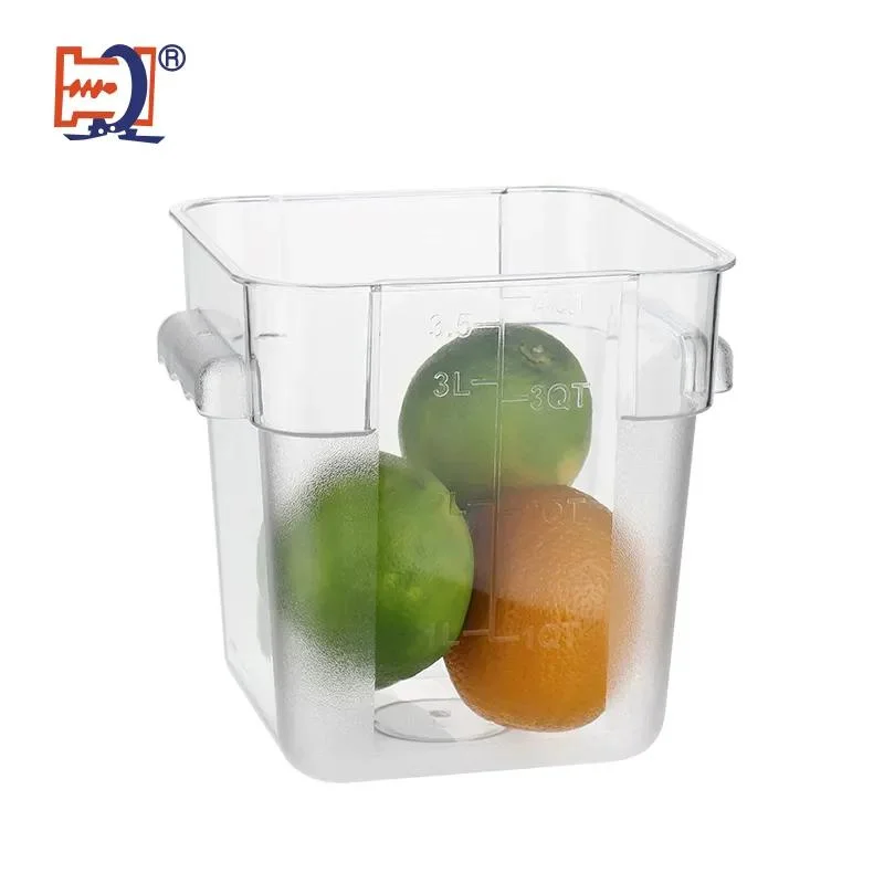 Hot Sale en plastique transparent de grains entiers Boîte de rangement étanche Les organisateurs de la cuisine la nourriture des récipients de stockage défini