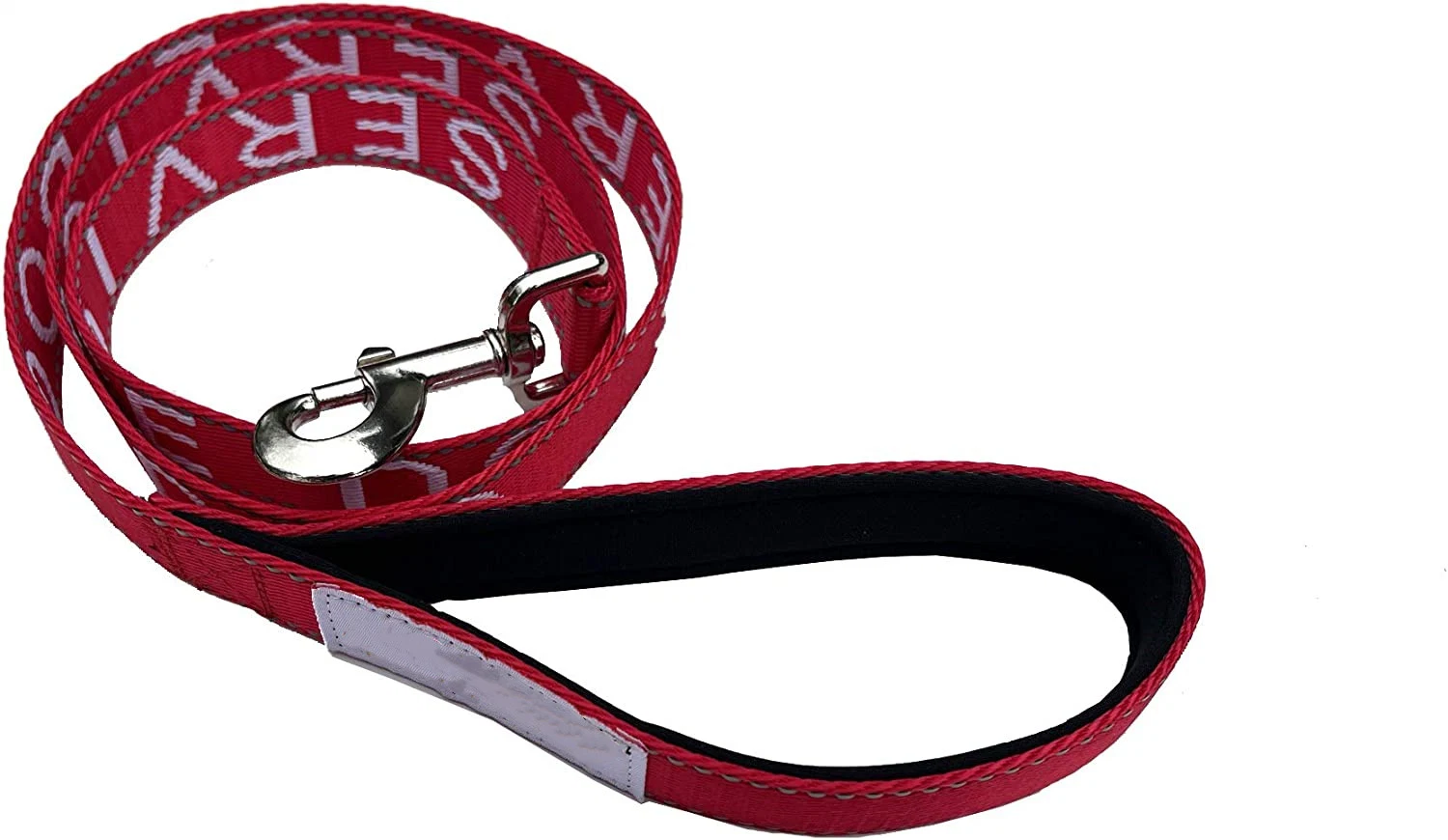 Gepolsterter Neopren-Griff und reflektierende Gewinde Service Dog Leash