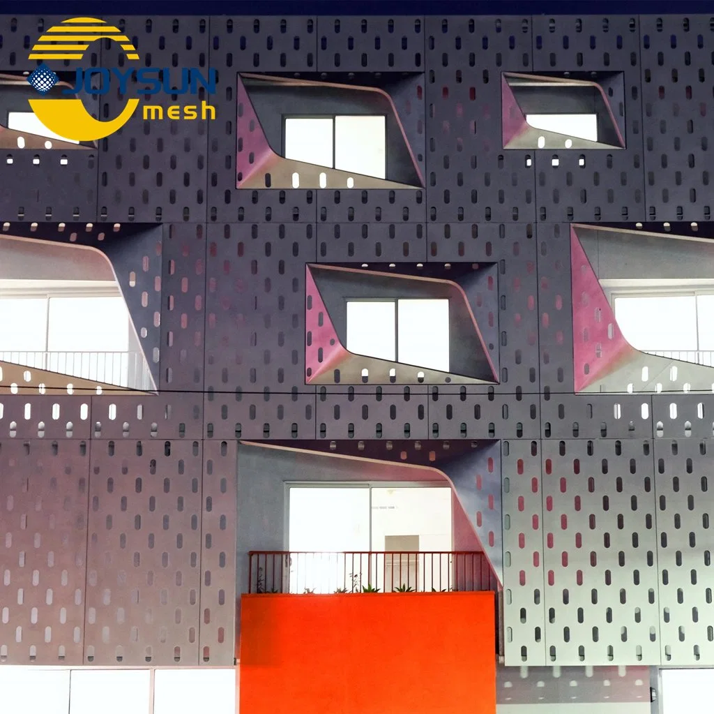 3mm Building Material Facade Cladding Customized Aluminum with Different Special Shape Veneer Curtain Wall Panel