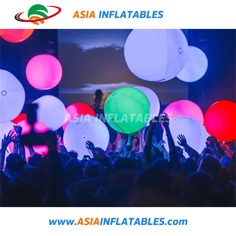 Color Changing Inflatable Zygote Interactive LED Balls / Zygote Party Balloon / Crowd Balls for Party Play