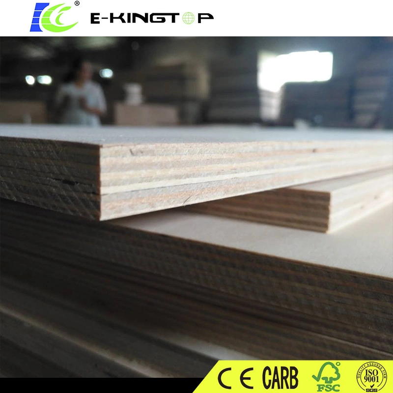 Birch Veneer Plywood Boards for Furniture, Thickness 18mm