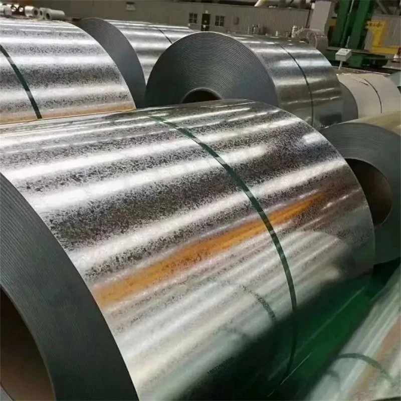 Spangle Zinc Coated Z275 90 GSM Dx51 Dx52 Dx53 Dx54 Hot Dipped PPGI Gi Gl Galvalume Metal Galvanized Slit Coils Strip