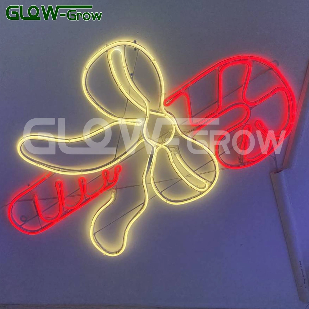 Custom Waterproof Pink Snowflake LED Neon Flex Neon Sign for Holiday Festival Home Party Decoration Light