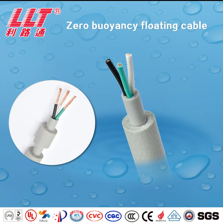 Rov Buoyancy Underwater Cable, Waterproofing Multicore Floating Electrical Power Cables