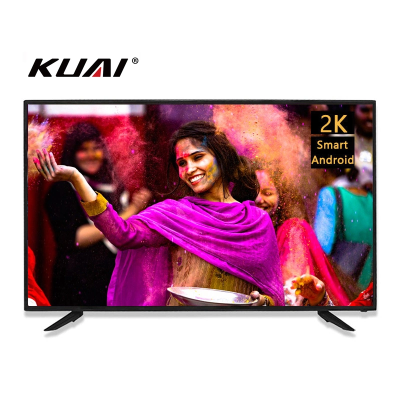 Kuai Factory Price OEM Smart TV 32 40 43 50 55 Inch Flat Screen Televisions High Definition LCD LED TV