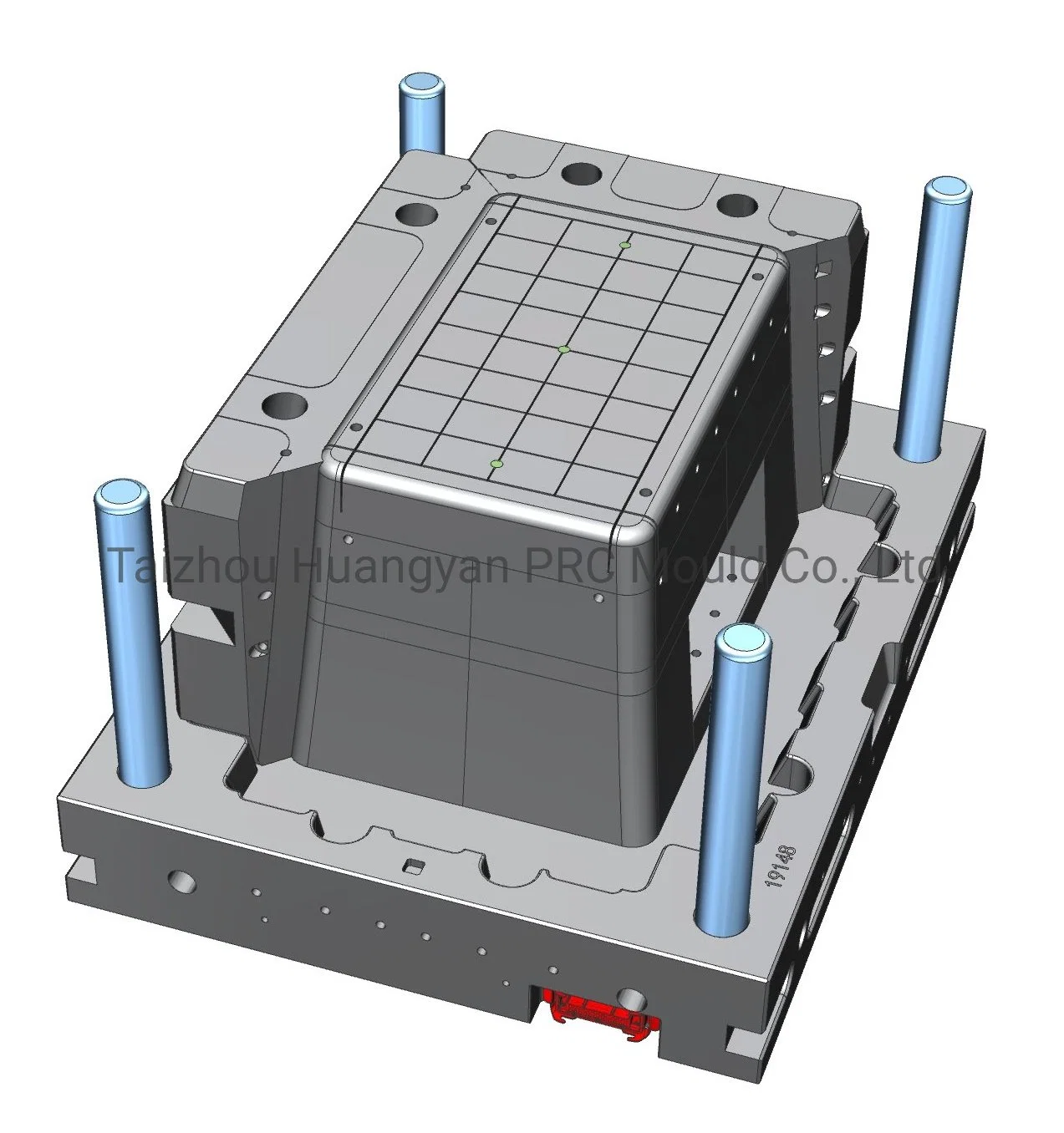 Coffee Outdoor Plastic Injection Table Mold P20