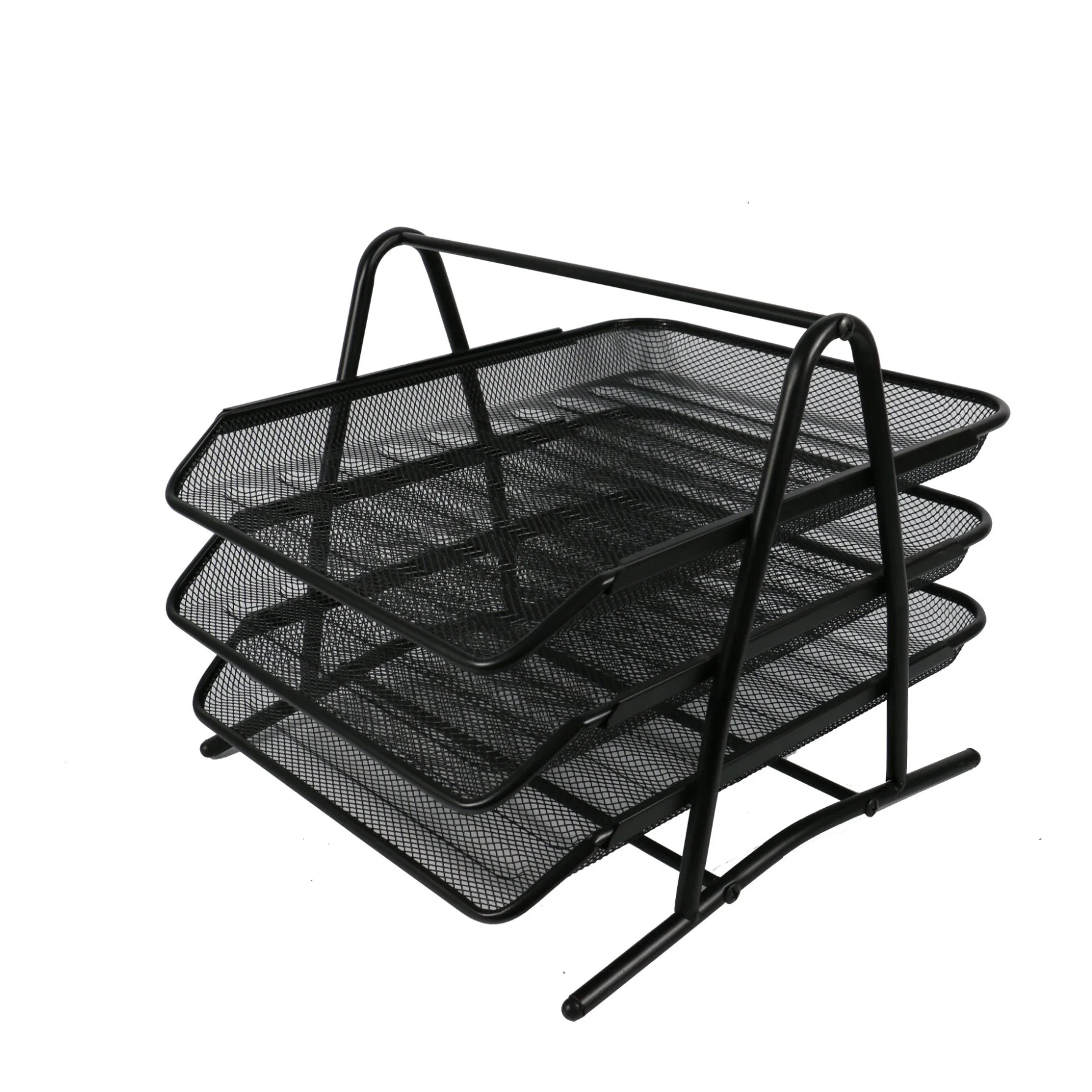 High quality/High cost performance  Mesh Office Stationery Supplies Desk Paper File Tray Organizer