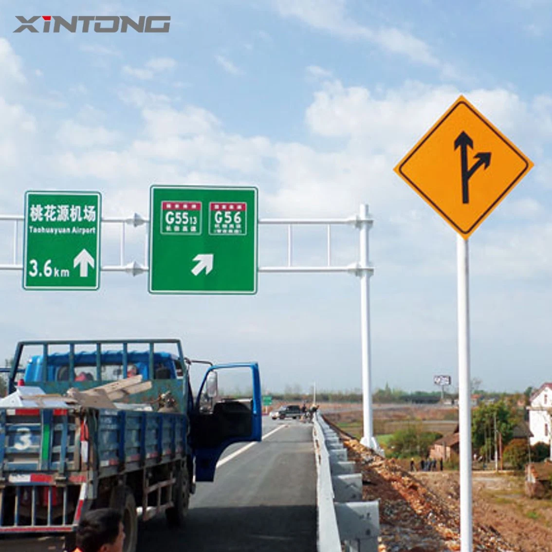 Precaución Hotel xintong 60mm Road otras señales de advertencia de seguridad en carreteras En China