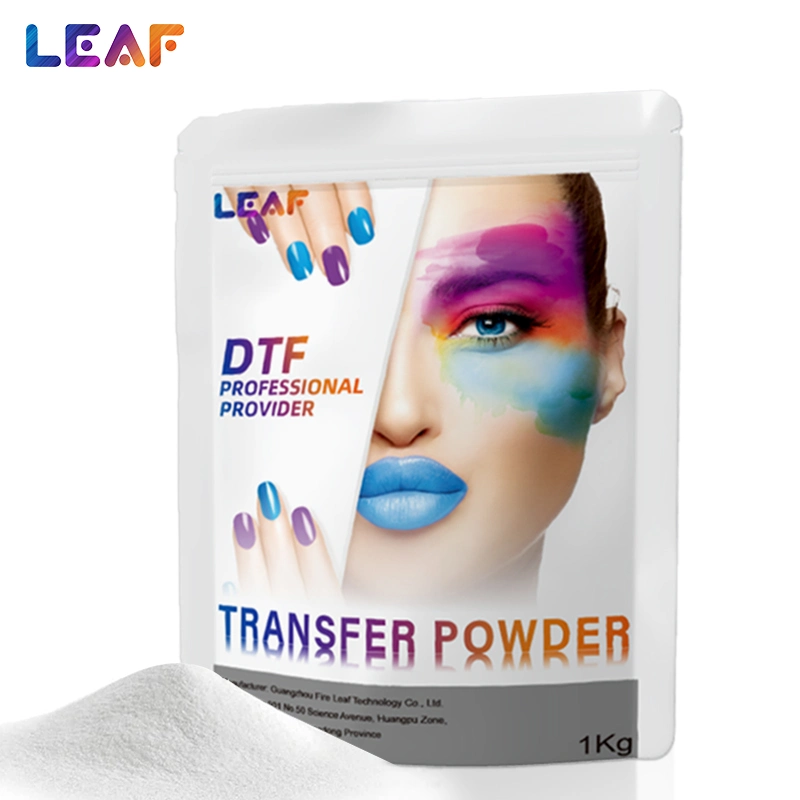 Leaf High quality/High cost performance  1kg/Bag Eco-Friendly Strong Tensile Force Dtf Transfer Powder