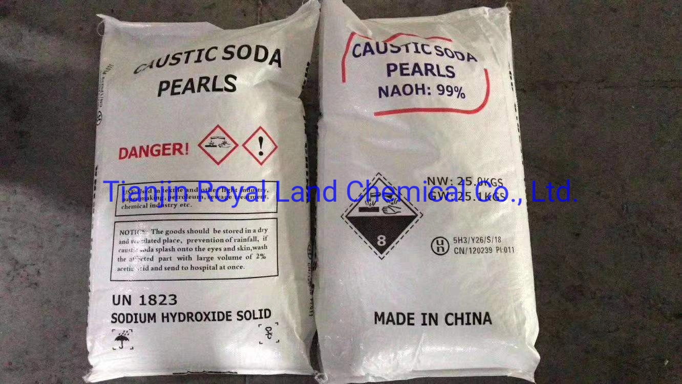 Soda Flakes Pearls 99% Detergent Wholesale Caustic for Soap