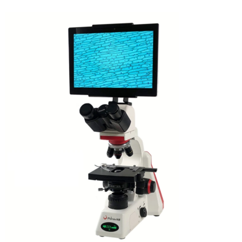 Microscópio ótico biológico trinocular para Lab BMC100-A3