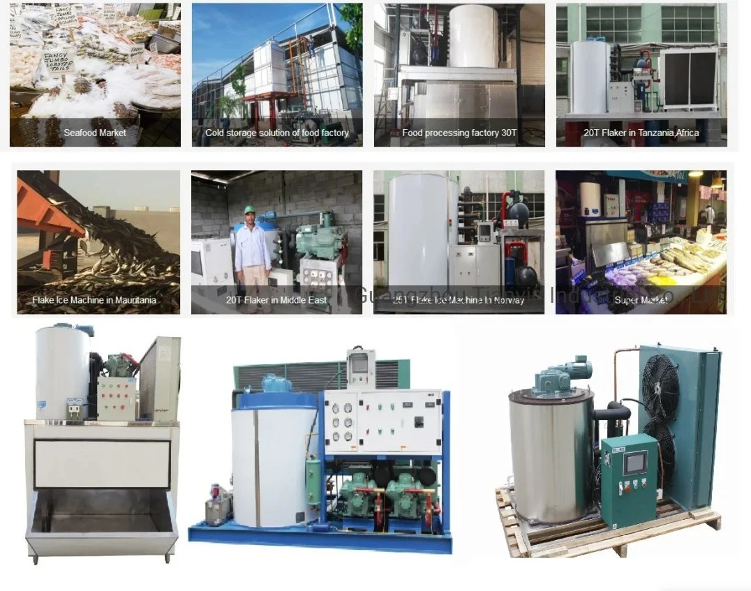 Reasonable Price High quality/High cost performance  Freon Tube Ice System Machine Ice Making Equipment 1ton to 30tons