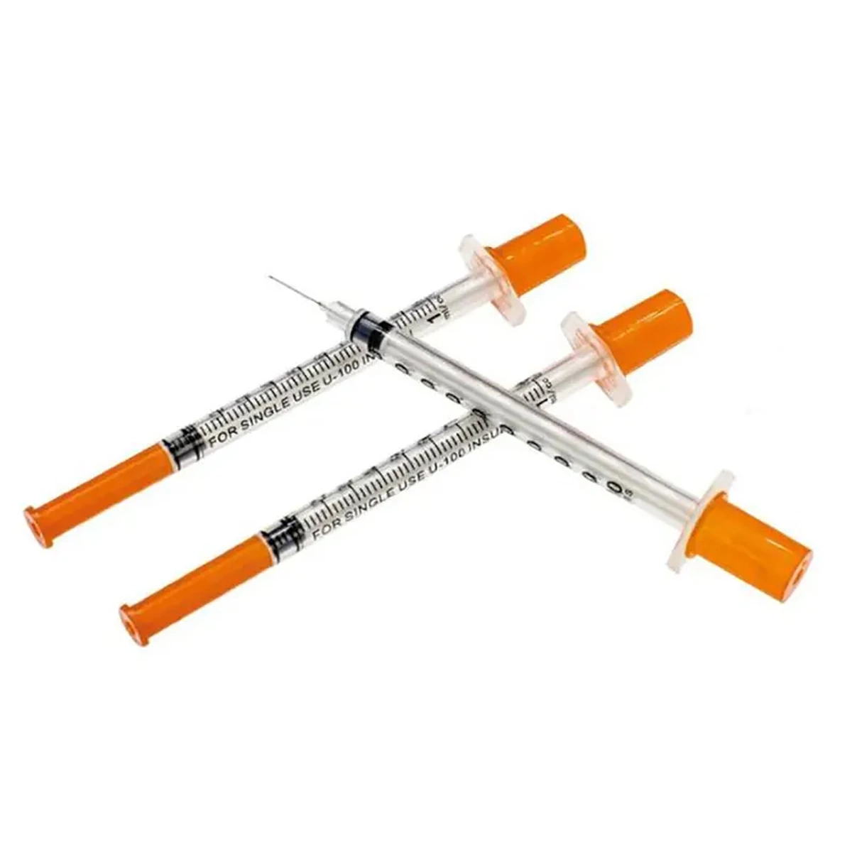 Hot Sale Medical 0.3cc 0.5cc 1cc Disposable Insulin Syringe