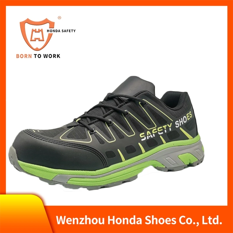Zapatos de seguridad deportivos grasientos de acero con puntera de acero resistentes al desgaste Trabajo antipenetración Zapatos de seguridad