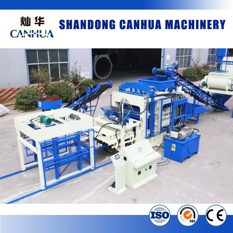 Building Construction Equipment Qt6-15 Fully Automatic Block Making Machine Concrete Block Machine for Sale