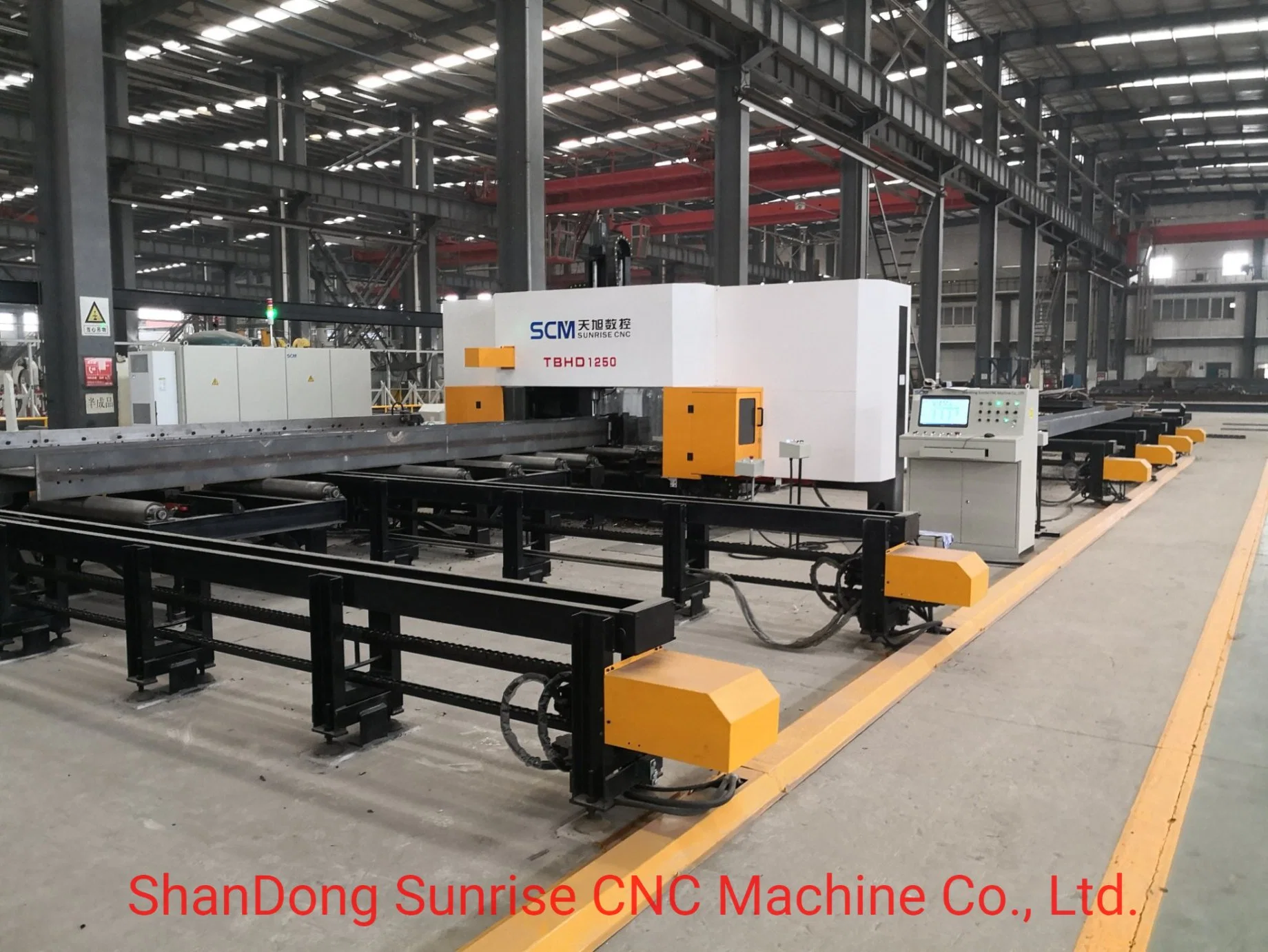 CNC H Beam High Speed Drilling Machine for Bridge Beam, Peb Steel, Construction Beam, Box Beam