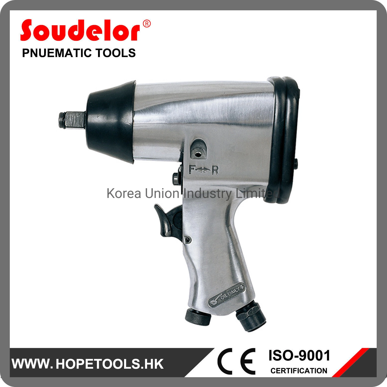 China Manufacture Auto 1/2" Rocking Dog Air Impact Wrench Ui-1401