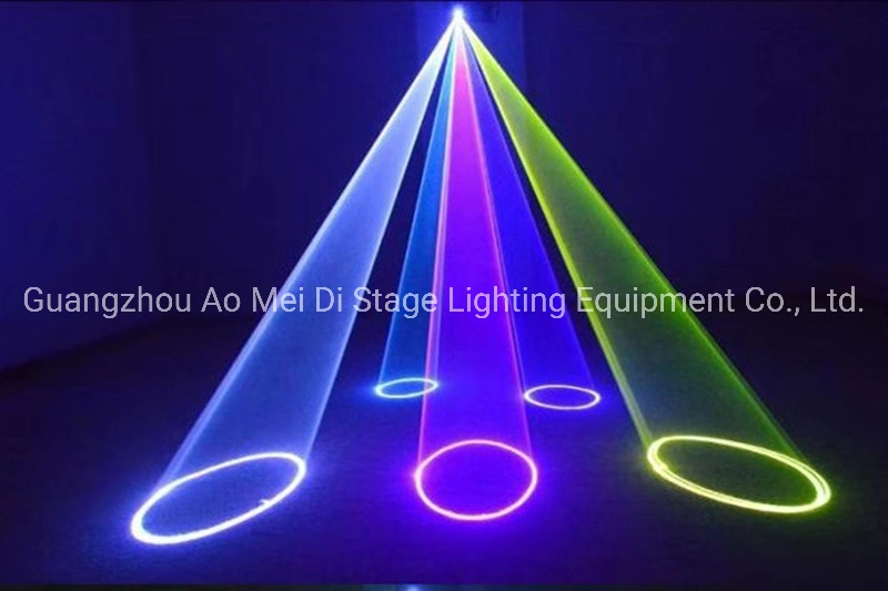 2000MW Animation Gobo Projection Laser Light Stage Disco DJ Colorful DMX