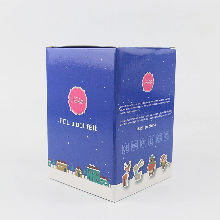 Embalaje exterior personalizado Caja Salud Productos papel Kraft Blanco cartón Caja de color al por mayor
