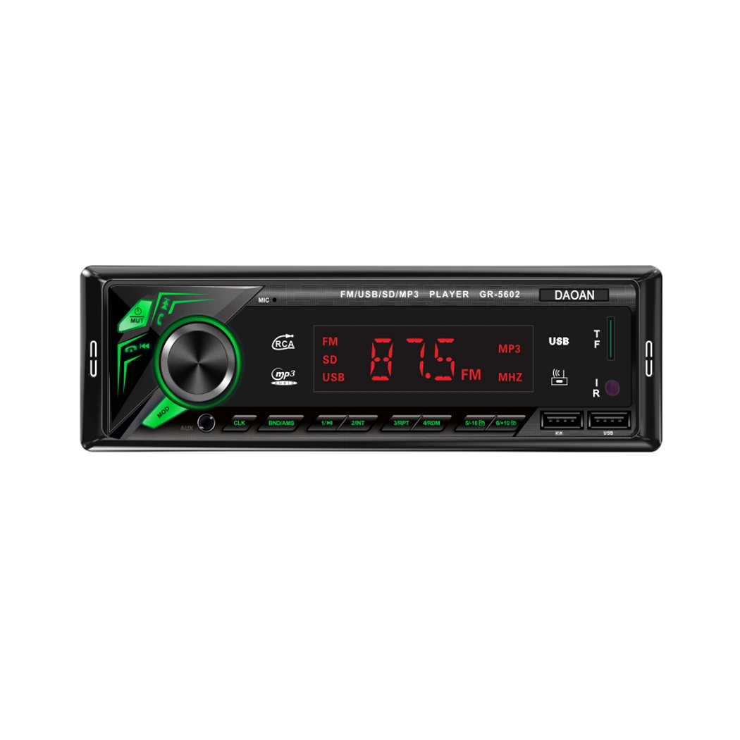 Universal 2USB Car MP3 Player pantalla LED con coche remoto Radio estéreo