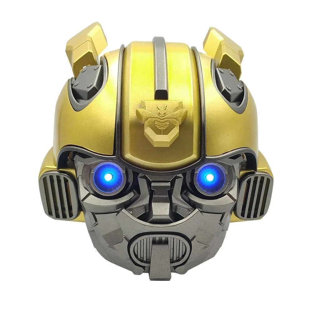 A cooperação transfronteiriça e-Commerce Novo Homem Aranha Bumblebee Homem de Aço alto-falante Bluetooth de desenhos animados criativo dom Mini alto-falante