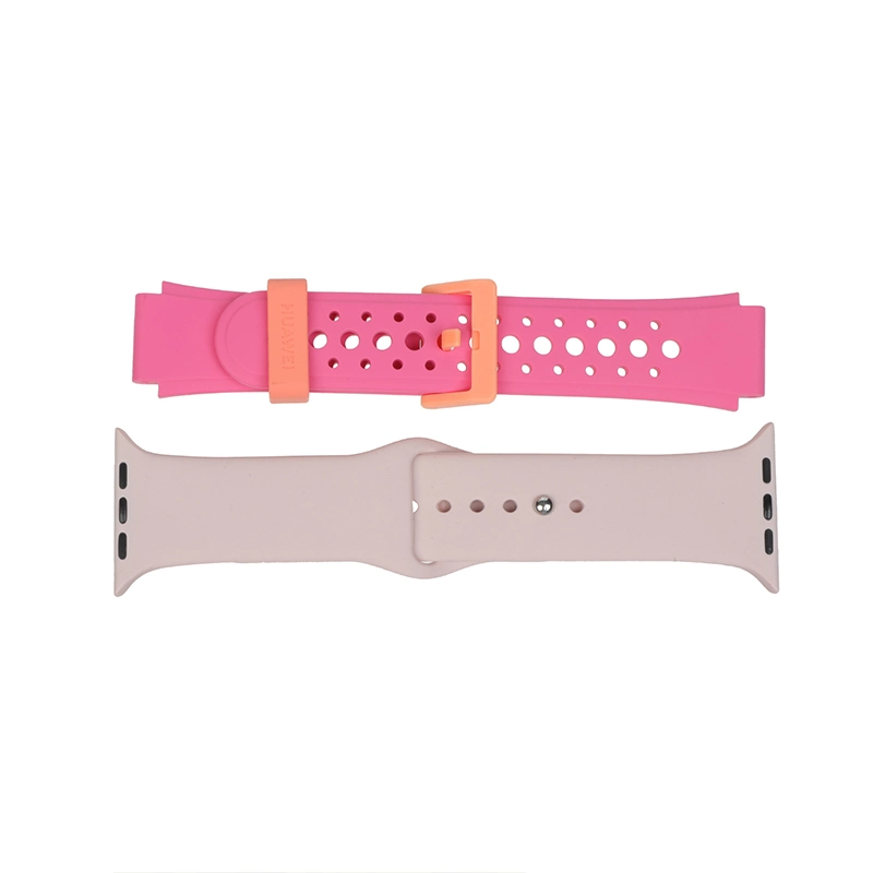 Hot Selling New Silicone Soft Rubber Waterproof and Breathable Watch Strap